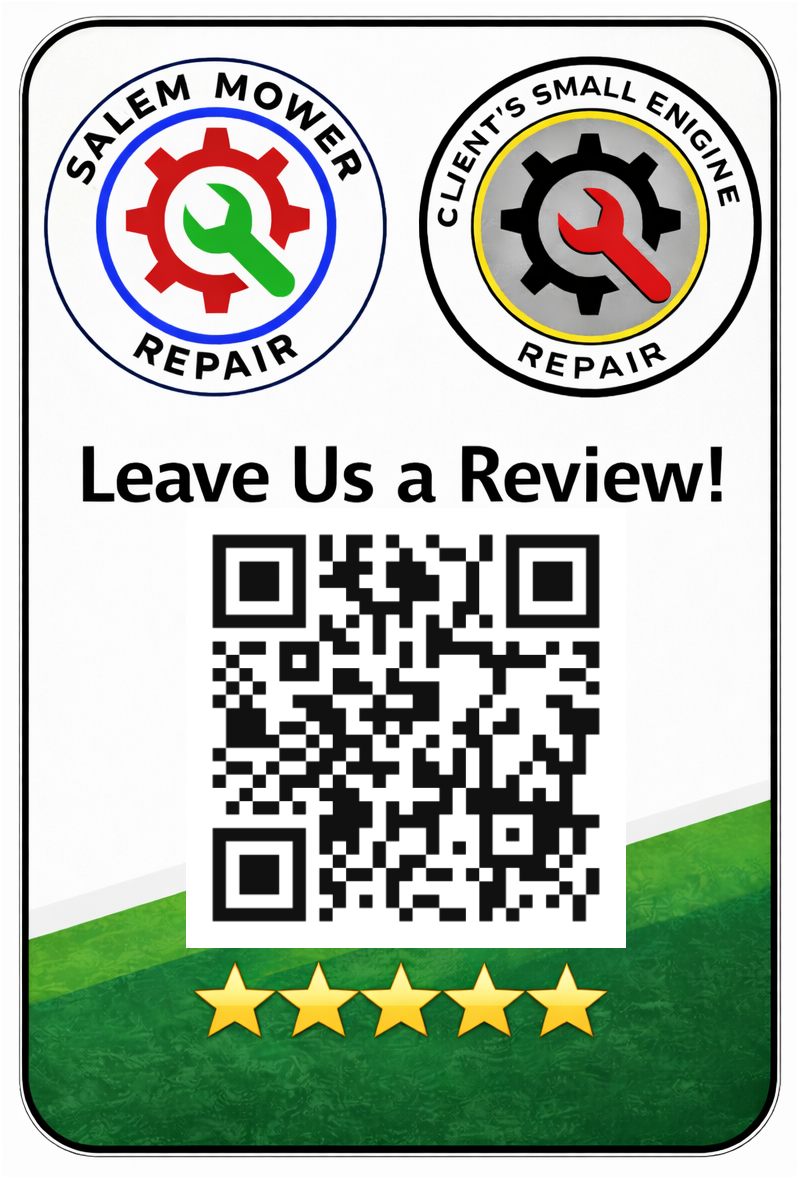 QR SalemMowerRepair Google Review